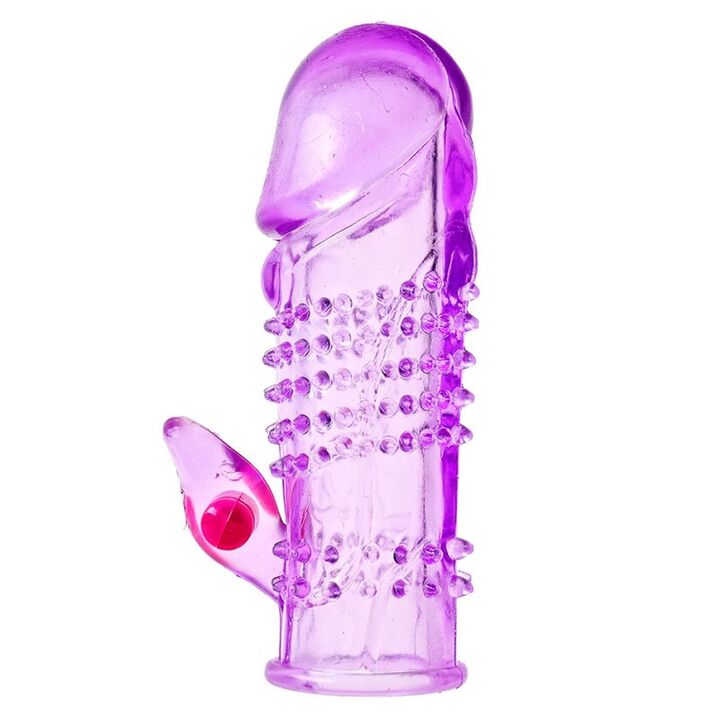 A member nozzle with a clitoris stimulation