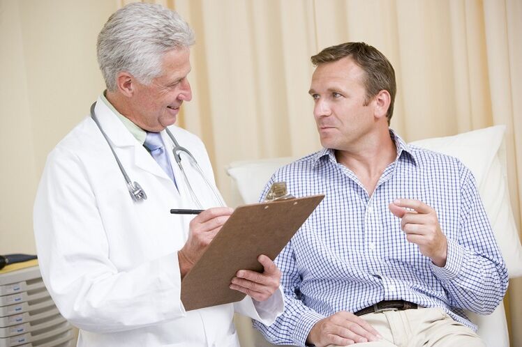 doctor and patient before penile enlargement surgery